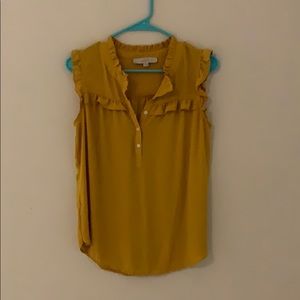 Sleeveless LOFT blouse